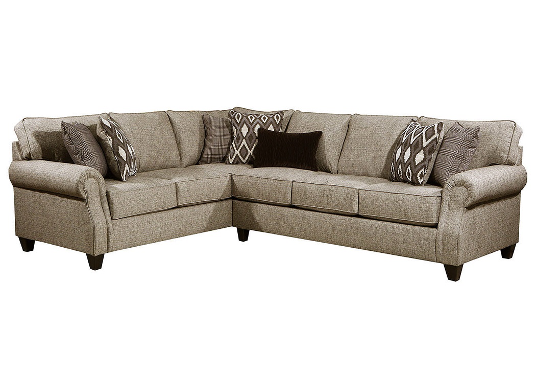 American Design Furniture by Monroe - Crofton Sectional 2